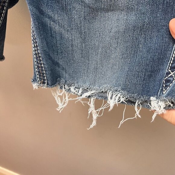 Rock Revival DIY Cut-Off Jean Shorts- Size 27 - Picture 3 of 6